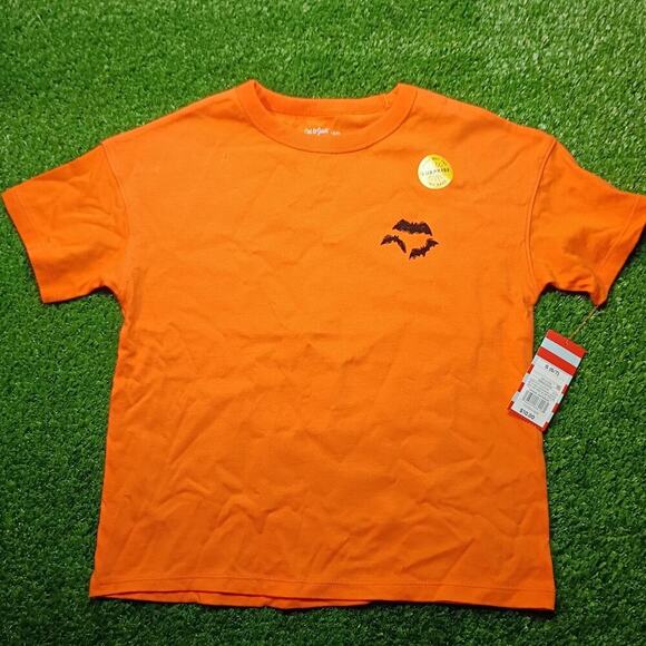 Cat & Jack Other - Adorable Cat & Jack Toddler Unisex Orange Halloween T-Shirt 6/7 NWT